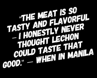 review of boarcher cebu lechon house