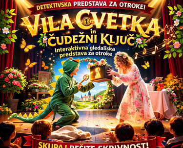 Vila Cvetka in čudežni ključ