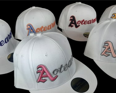 3D Puff hats customise your brand with professional branding