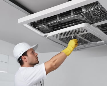 Service av ventilation