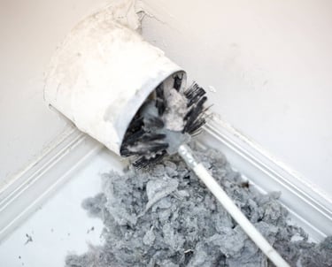 ventilationsvajer i kanalen