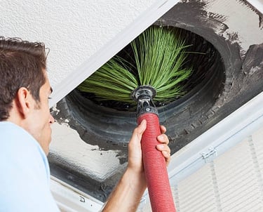 Service av ventilation