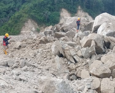 drilling and blasting