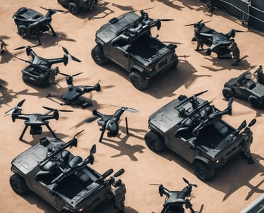 advanced AI technology, ML, tanks, drones, vehicles, Defense, Zinter Technologies