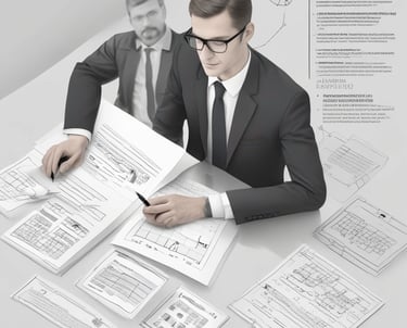 a white robot with blue eyes and a laptop