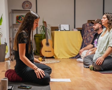 Encuentro de meditación guiada en Barcelona