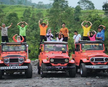Paket Outbound & Jeep Lava Tour