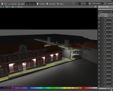 Formelec Legrand Etude Electrique Note de Dialux Evo 