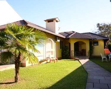 Jardim de Entrada Casa de Repouso