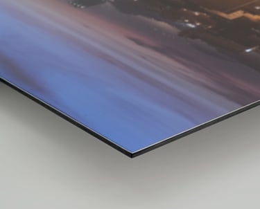 Contre collage Dibond filtre mat protection UV