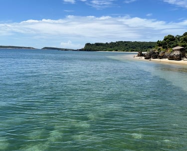 La belle plage de Ramena