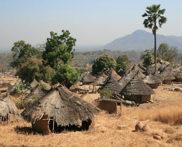 senegal Fulani village