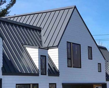 A modern Aluminium Roofing house 