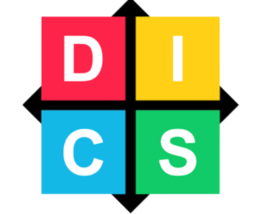 A colorful grid with the letters D, I, S, and C, symbolizing DISC personality assessments.
