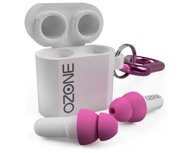 Lite Earplugs with Case - Pink