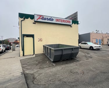 Our 11 cubic yard dumpster are great for kitchen and bathroom remodeling.