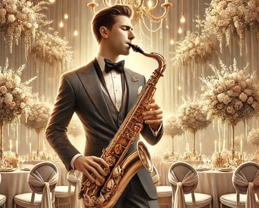 Saxofonista para casamento e eventos na França