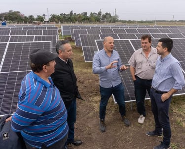 instalacion de parque solar fotovoltaico en saenz peña chaco
