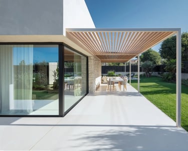 Menuiserie aluminium à Marrakech – LMI 64, expert agréé TECHNAL pour portes, fenêtres et vérandas sur mesure alliant design, 