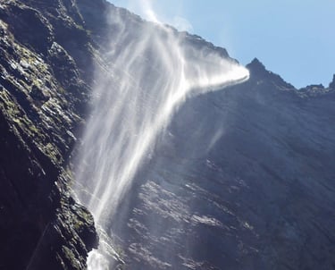cacheoira agua vento