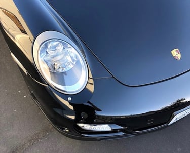 paint correction on porche j9's luxury auto detailing