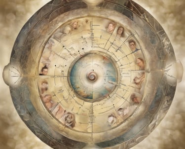 a view of a clock tower in the distance