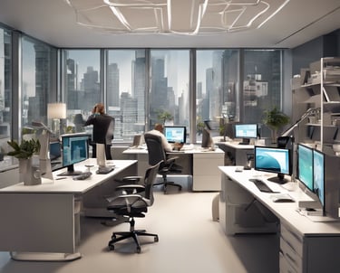 a rainbow in the sky with clouds in the background