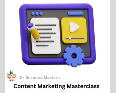 e business master trending course content marketing masterclass