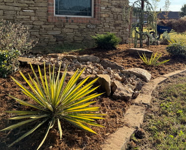 flowerbed installation oklahoma