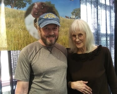 Lucy Lee Flippin and Mike Purdy at Simi Valley 2024