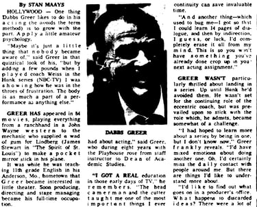 Greer Grows (Fat) for Role