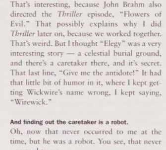 Kevin Hagen interview about The Twilight Zone