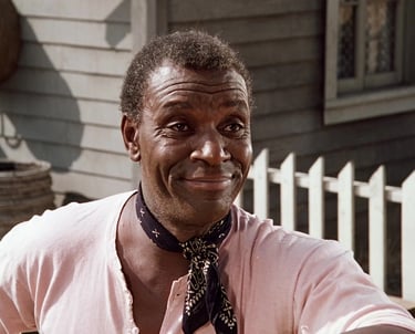 Moses Gunn in Little House on the Prairie