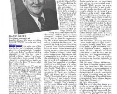 1995 Dabbs Greer interview in Scarlet Street page 50