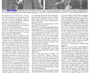 1995 Dabbs Greer interview in Scarlet Street, page 52