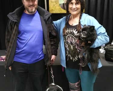 Sharon Evans and Mike Purdy at Simi Valley 2024