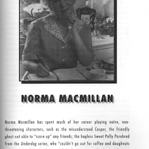 The Magic Behind the Voices - Norma Macmillan page 217