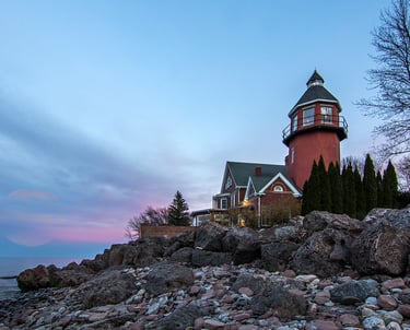 Braddock Point - A restored lighthouse by Manor Magic's design and renovation services