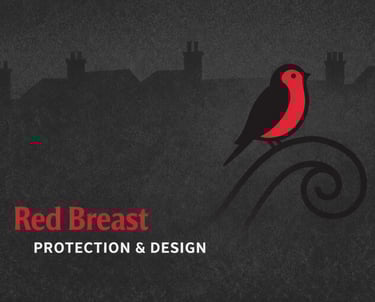 Red Breast Protection & Design contact form for fire protection services including fire door install