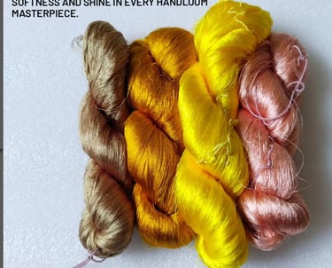 color of silk yarn