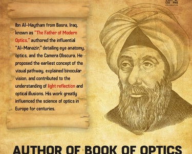  العالم الفذ ابن الهيثم، الرجل الذي أسس علم البصريات وألهم اختراع الكاميرا