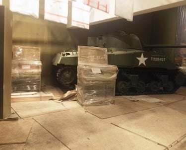 Sprzątanie Muzeum II Wojny Światowej