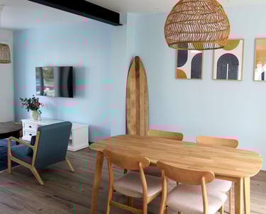 décoration d'intérieur maison pour la location en finistère