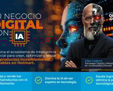 mitad humano mitad ciborg - tu negocio digital con IA