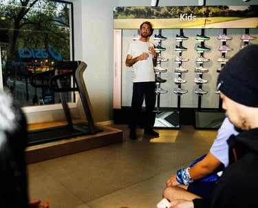 clement merot préparateur mental anime un atelier pour les sportifs