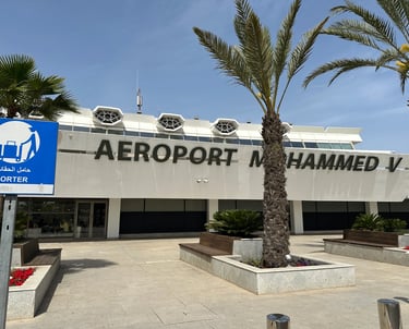 Service de taxi a l aéroport Mohamed 5 Casablanca 