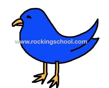 clipart bird cartoon drawing clip art