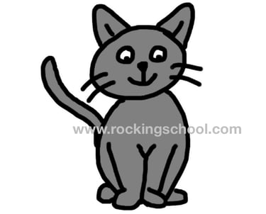 clipart cat cartoon drawing clip art