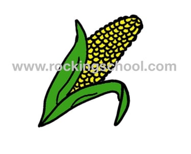 clipart corn cartoon drawing clip art