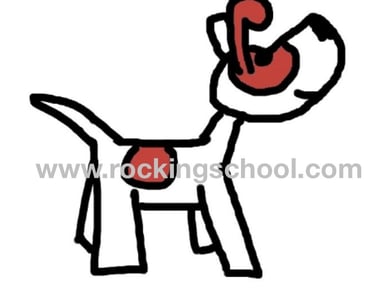 clipart dog cartoon drawing clip art